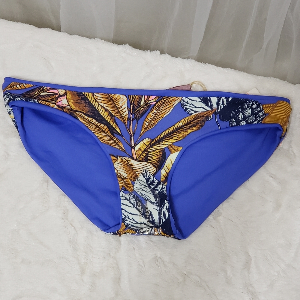 NWT Maaji Sz S Mediterranean Blue Sublime Reversible Bikini Bottom - Picture 10 of 13